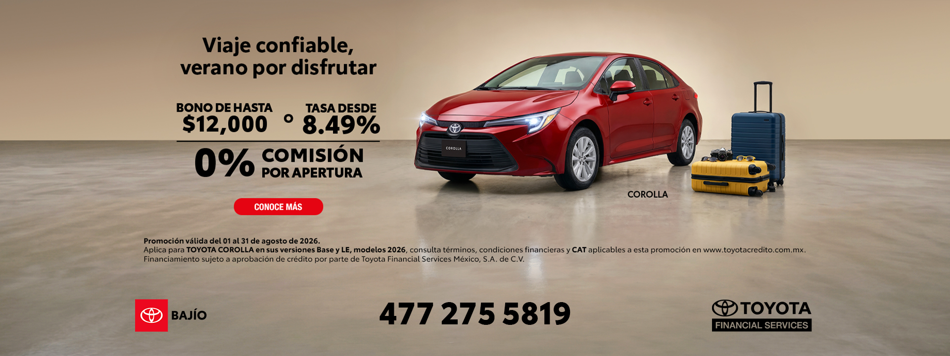 ESTRENA UN COROLLA