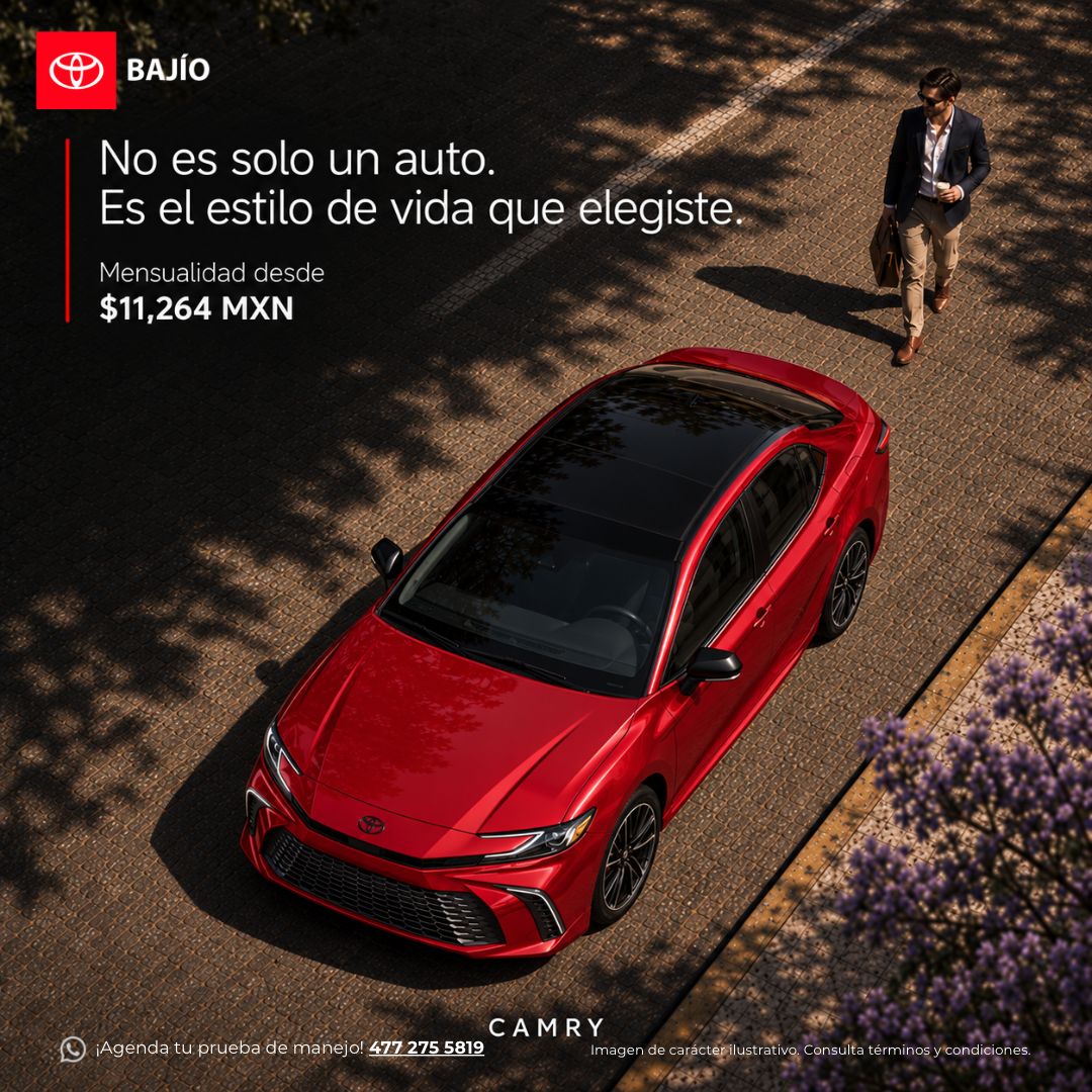 No es solo el auto que manejas, es el estilo de vida que eliges.
