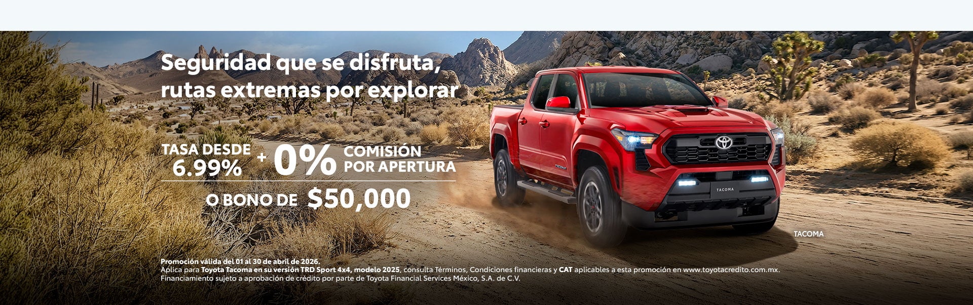 ESTRENA UNA TACOMA